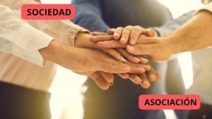 ¿Cuál es la diferencia entre Sociedad y Asociación? 4 diferencia entre Sociedad y Asociación