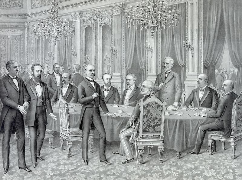 Firma del Tratado de París
