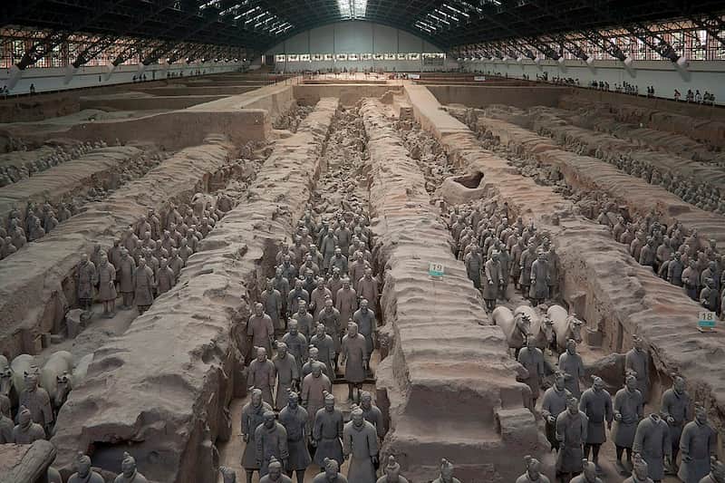 ¿Qué son los guerreros de terracota? 2 guerreros de terracota