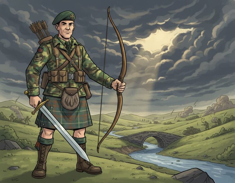 Jack Churchill: El soldado que usó arco y espada en la Segunda Guerra Mundial. 1 Jack Churchill segunda guerra mundial arco