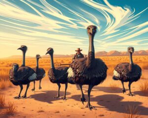 La Gran Guerra del Emú (1932) 2 guerra emus