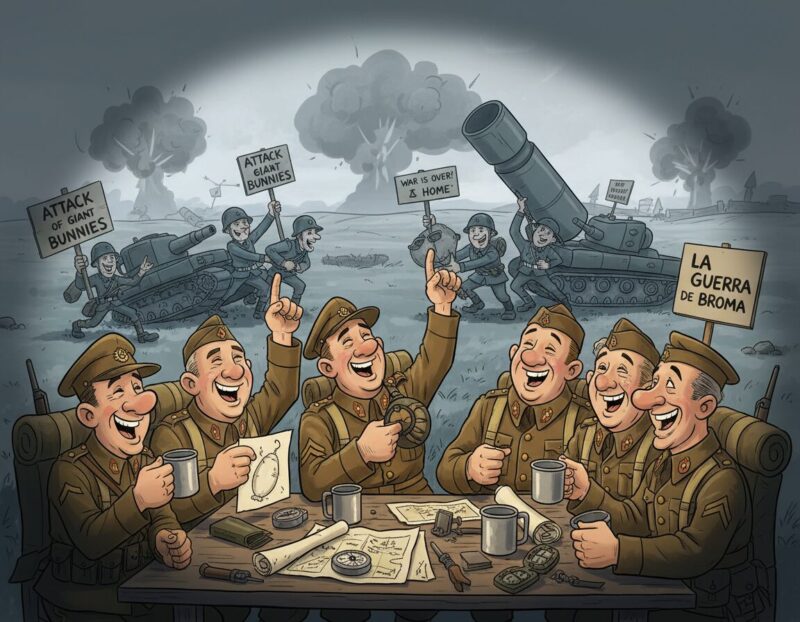 impacto moral guerra broma impacto moral guerra broma