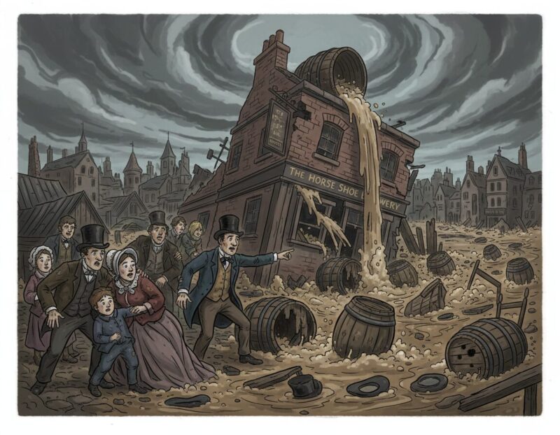 víctimas inundación cerveza londres víctimas inundación cerveza londres