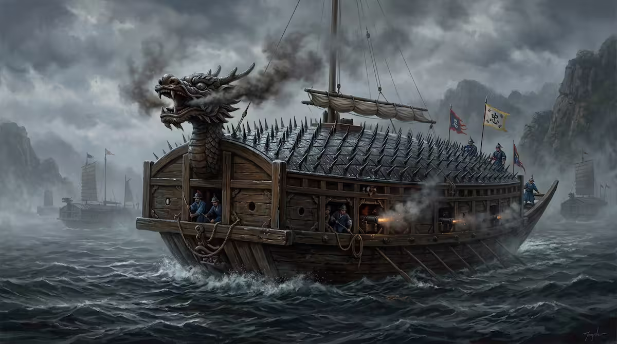 Yi Sun-sin, el almirante invencible que salvó a Corea 3 barco tortuga