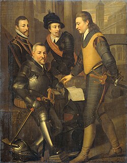 Batalla de Mook (1574): la herencia militar del duque de Alba que aplastó a los Nassau 2 Luis y Enrique de Nassau al frente de su ejército de mercenarios alemanes en 1574
